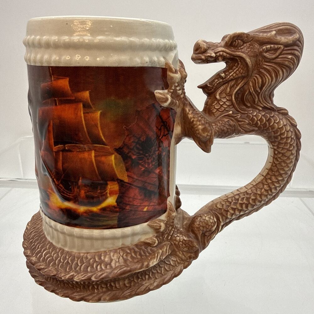 Disney “Pirates Of The Caribbean” Dragon Stein Mug